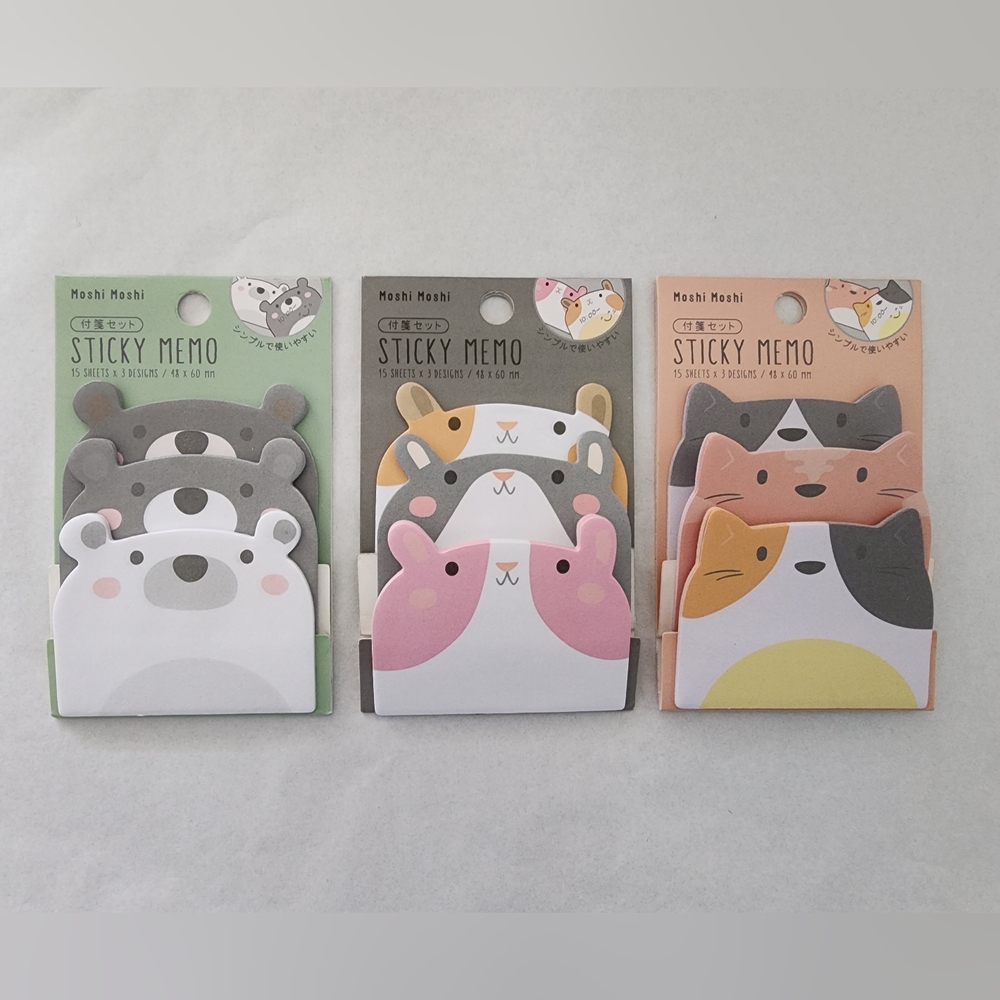 Cute Sticky Notes NWOT